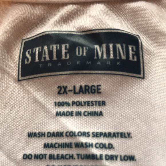 State of Mine mens size 2XL long sleeved white t-shirt - Picture 4 of 4